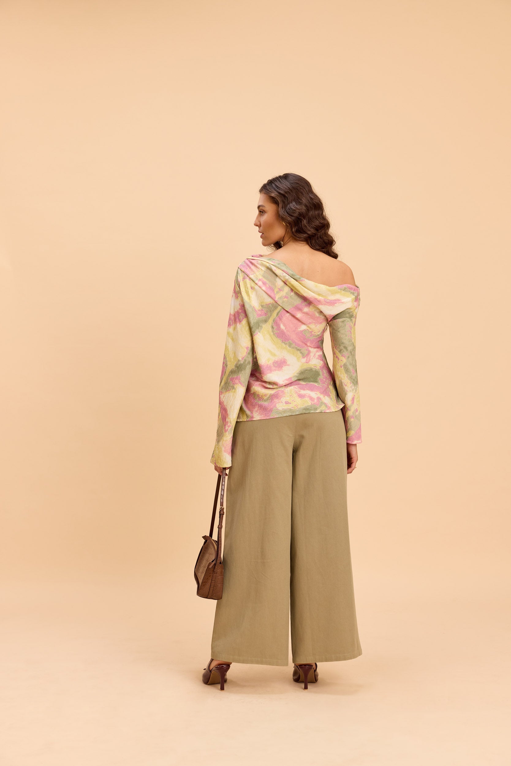 AMARA WRAP WIDE ANKLE PANTS - Sunday Story