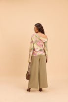 AMARA WRAP WIDE ANKLE PANTS - Sunday Story