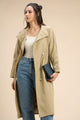 RESSE TRENCH COAT WITH A UNIQUE DRAWSTRING DETAIL