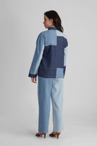 PERRY COLOUR BLOCK COTTON DENIM CO-ORD SET - Sunday Story