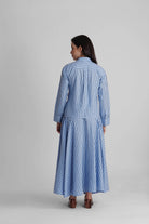 BRIONY CO-ORD SET IN COTTON STRIPES - Sunday Story