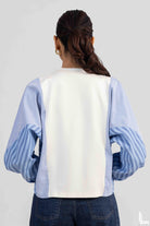 BELLA STRIPE MIX SWEATSHIRT - Sunday Story