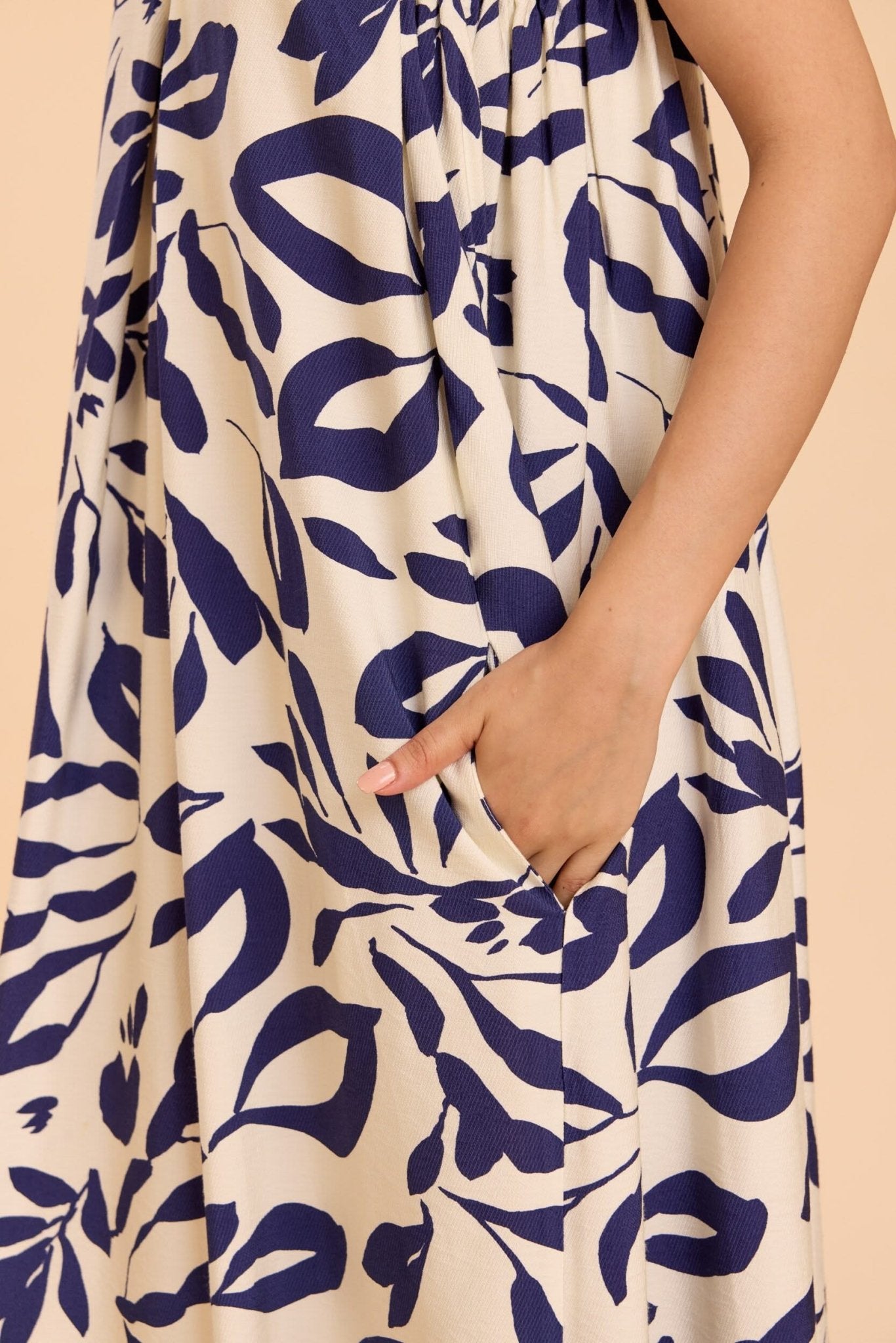 BETSY VISCOSE PRINTED A-LINE MIDI DRESS - Sunday Story