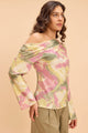 CELIA ONE SHOULDER VISCOSE NYLON TOP