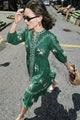 CORI MODAL MIDI DRESS WITH INTRICATE EMBROIDERY