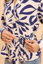 DAKOTA VISCOSE PRINTED WRAP SHIRT - Sunday Story