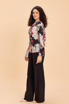 DANNI ONE SHOULDER VISCOSE NYLON TOP - Sunday Story