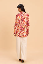 DARBY LINEN FLORAL PRINTED SHIRT - Sunday Story