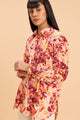 DARBY LINEN FLORAL PRINTED SHIRT