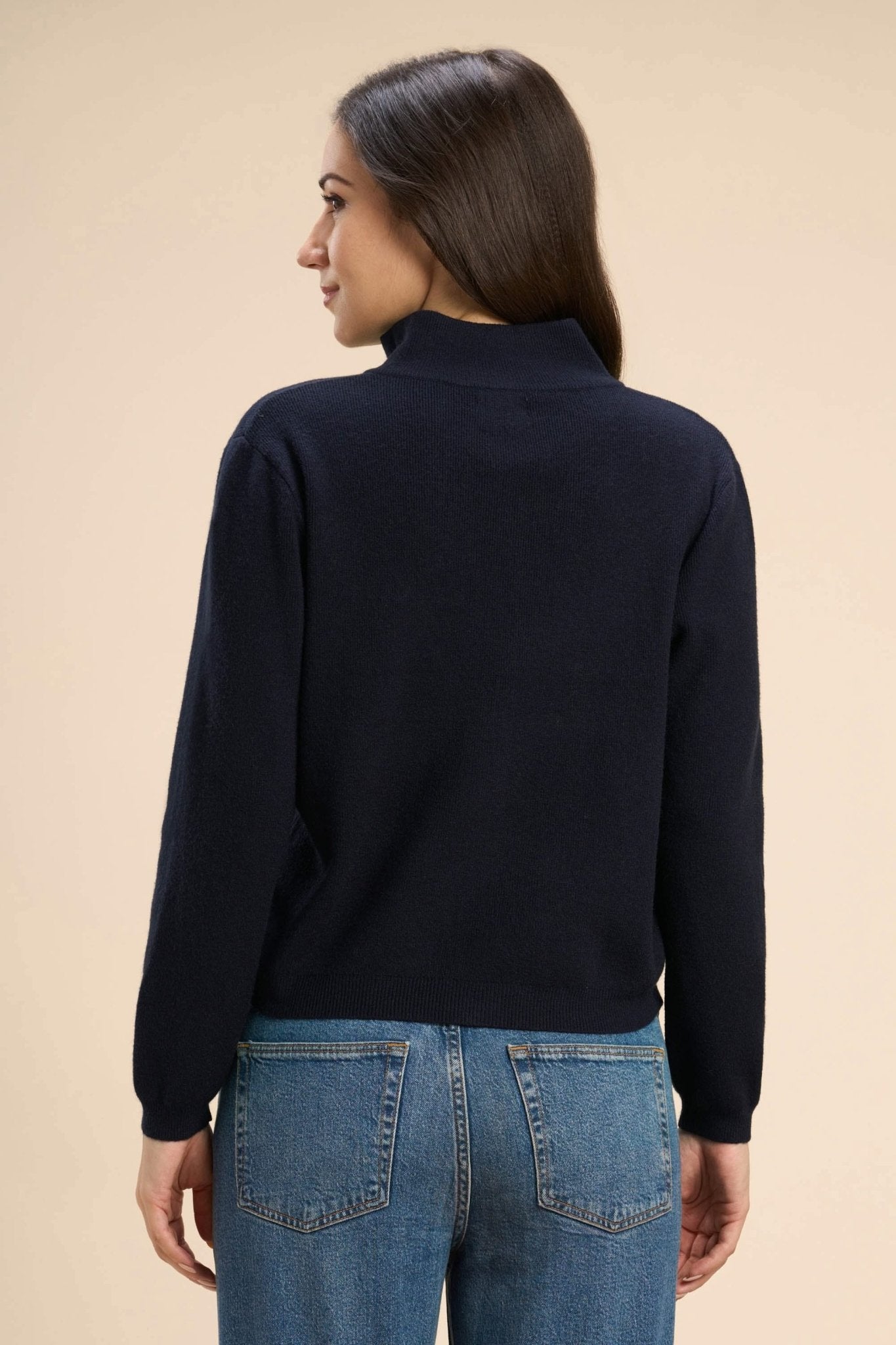 ELIZA CARDIGAN WITH A TWO WAY FRONT ZIP - Sunday Story
