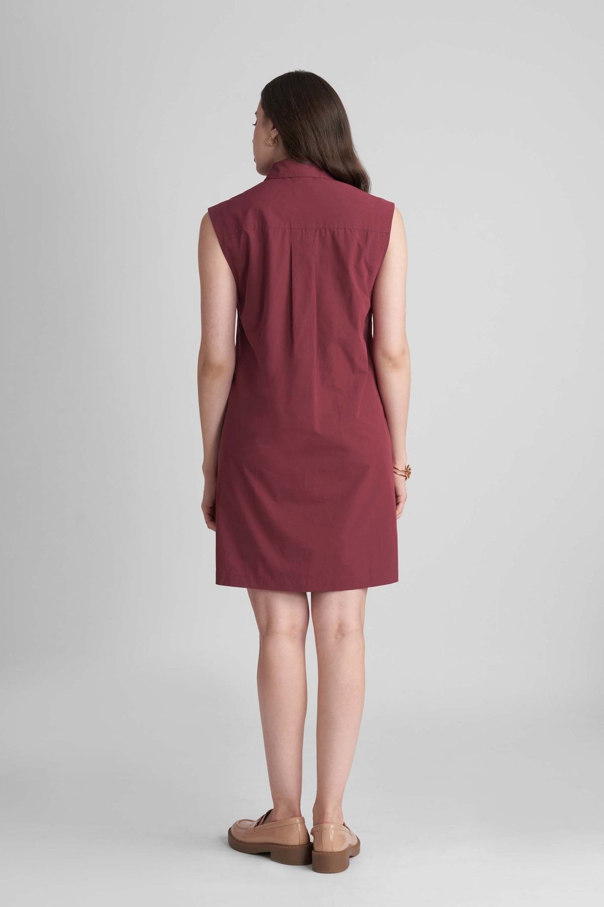 EMMI COTTON SHIRT DRESS WITH JEWEL BUTTONS - Sunday Story