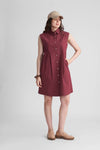 EMMI COTTON SHIRT DRESS WITH JEWEL BUTTONS - Sunday Story