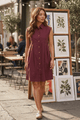 EMMI COTTON SHIRT DRESS WITH JEWEL BUTTONS