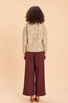 FIONA TURTLE NECK PULLOVER WITH INTRICATE JACQUARD PATTERN - Sunday Story