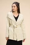 ISLA SHORT TRENCH COAT WITH DETACHABLE BELT - Sunday Story