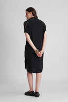 JANE RELAXED MIDI DRESS WITH FRONT TIE ADJUSTER - Sunday Story
