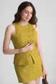 NOLA CO-ORD SET IN FLORAL JACQUARD WITH JEWEL BUTTONS
