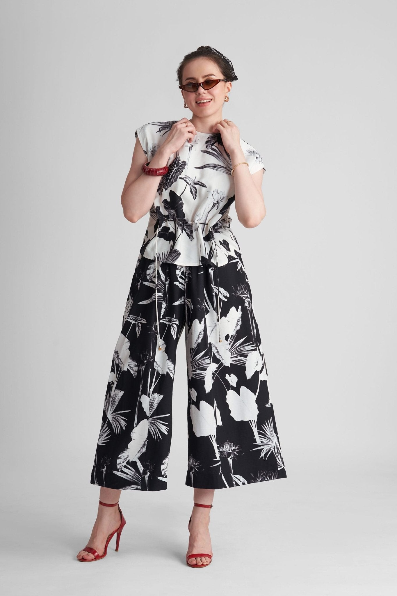 NOVA PRINTED VISCOSE CO-ORD SET - Sunday Story