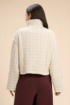 OLLY OVERSIZED JACKET WITH UNIQUE CRINKLED QUILTED PATTERN - Sunday Story