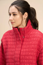 OLLY OVERSIZED JACKET WITH UNIQUE CRINKLED QUILTED PATTERN - Sunday Story
