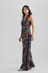 PAIGE PRINTED VISCOSE LINEN CO-ORD SET WITH CONTRAST DETAILING - Sunday Story