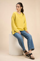 POLLY WIDE SLEEVED T-SHIRT WITH SLIT CUFFS - Sunday Story