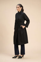 RESSE TRENCH COAT WITH A UNIQUE DRAWSTRING DETAIL - Sunday Story