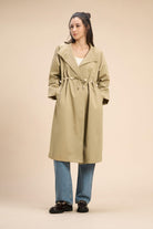 RESSE TRENCH COAT WITH A UNIQUE DRAWSTRING DETAIL - Sunday Story