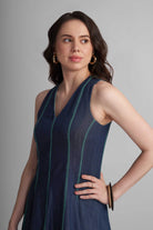 ROMA FIT AND FLARE LYOCELL DENIM SHORT DRESS - Sunday Story