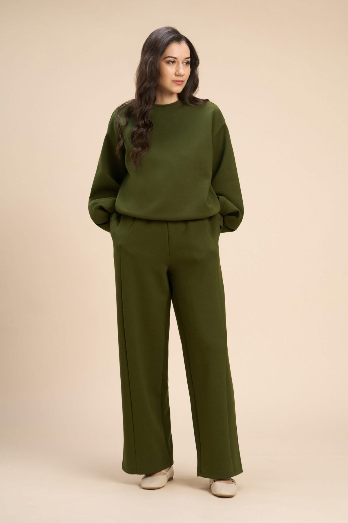SANDRA JERSEY CO-ORD WITH A BACK CUTOUT - Sunday Story