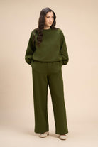 SANDRA JERSEY CO-ORD WITH A BACK CUTOUT - Sunday Story