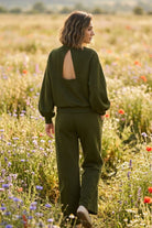 SANDRA JERSEY CO-ORD WITH A BACK CUTOUT - Sunday Story