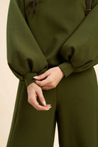 SANDRA JERSEY CO-ORD WITH A BACK CUTOUT - Sunday Story