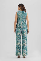 SUTTON COTTON PRINTED CO-ORD SET WITH STATEMENT BUTTONS - Sunday Story