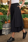 TOKYO PANELED WIDE ANKLE COTTON PANT - Sunday Story