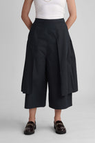 TOKYO PANELED WIDE ANKLE COTTON PANT - Sunday Story