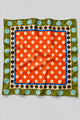TRACY POLKA DOT PRINT VISCOSE SATIN SCARF