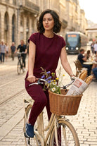 HELEN SWEAT CO-ORD WITH PLEATED TAPERED PANTS - Sunday Story